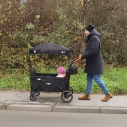 FableKids LEO X2 Lite Opvouwbare Handkar Met Dak Onyx Zwart 15 FableKids LEO X2 Lite Opvouwbare Handkar Met Dak Onyx Zwart -Buitenkampeer Winkel 1200x1200 1272