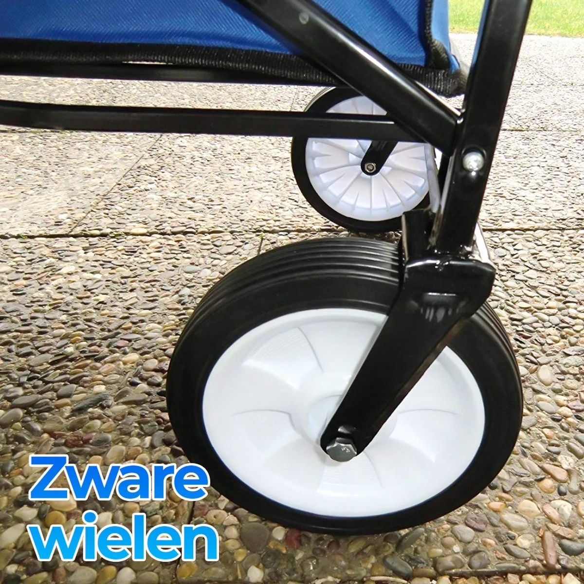 Merkloos Bolderkar - Bolderkar Opvouwbaar - Bolderwagen - Bolderwagen Opvouwbaar - Blauw 2 Merkloos Bolderkar - Bolderkar Opvouwbaar - Bolderwagen - Bolderwagen Opvouwbaar - Blauw - Afbeelding 2