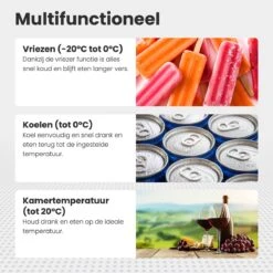 Auronic Elektrische Koelbox - 40.5L - Compressor - 12V En 240V - Grijs -Buitenkampeer Winkel 1200x1200 155