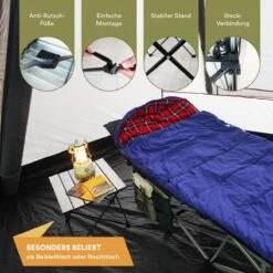 Skandika Ruka S Kleine Campingtafel – Campingtafels - Aluminium Campingtafel, Opvouwbaar, Zeer Licht, Eenvoudig Te Monteren, Stabiele Standaard - Opvouwtafel Voor Kamperen, Tenten Wandelen, Reizen, Thuis, Tuin – Tot Max. 20 Kg. - Grijs -Buitenkampeer Winkel 1200x1200 205