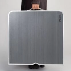 Casaria Campingtafel – Inklapbaar Verstelbaar - 120x60x70 Cm Grijs -Buitenkampeer Winkel 1200x1200 241