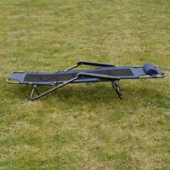 Ligstoel 180x60cm - Opvouwbaar Campingstoel Ligbed Strandstoel Tuinstoel Vouwligstoel Blauw -Buitenkampeer Winkel 1200x1200 319