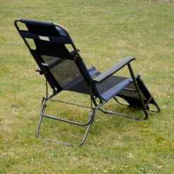 Ligstoel 180x60cm - Opvouwbaar Campingstoel Ligbed Strandstoel Tuinstoel Vouwligstoel Blauw -Buitenkampeer Winkel 1200x1200 322