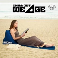 CKB LTD - Chill Out - Luchtbed - Campingstoel - Wedge Opblaasbare Ligstoel - Blauw Strandstoel 1 Persoons Volwassen Luchtbedden Kampeerstoel Vouwstoel Stoel Slaapmatje Slaapmatten Opvouwbaar Volwassenen Tuinstoel Opblaasstoel Kampeerstoelen Lucht -Buitenkampeer Winkel 1200x1200 376