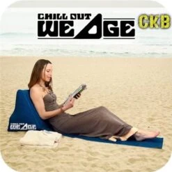 CKB LTD - Chill Out - Luchtbed - Campingstoel - Wedge Opblaasbare Ligstoel - Blauw Strandstoel 1 Persoons Volwassen Luchtbedden Kampeerstoel Vouwstoel Stoel Slaapmatje Slaapmatten Opvouwbaar Volwassenen Tuinstoel Opblaasstoel Kampeerstoelen Lucht -Buitenkampeer Winkel 1200x1200 378