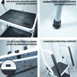 Aidapt Opstapkruk Met Leuning - 3 Treden 13 Aidapt Opstapkruk Met Leuning - 3 Treden -Buitenkampeer Winkel 1200x1200 420