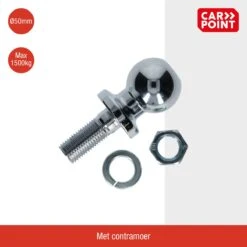 Carpoint Schroefkogel Met Contramoer ø50mm | Trekgewicht Tot 1500 Kg -Buitenkampeer Winkel 1200x1200 453