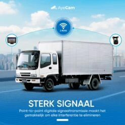 AyeCam Achteruitrijcamera - 4,3 Inch Scherm - 2 Kanaals – Nachtzicht - Incl. Begeleidingslijnen -Buitenkampeer Winkel 1200x1200 478