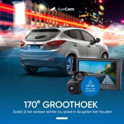 AyeCam Achteruitrijcamera - 4,3 Inch Scherm - 2 Kanaals – Nachtzicht - Incl. Begeleidingslijnen -Buitenkampeer Winkel 1200x1200 479