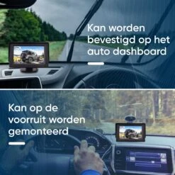 AyeCam Achteruitrijcamera - 4,3 Inch Scherm - 2 Kanaals – Nachtzicht - Incl. Begeleidingslijnen -Buitenkampeer Winkel 1200x1200 481