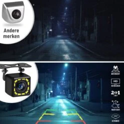 XEOD Achteruitrijcamera - 12 LED Nachtzicht - IP68 Waterdicht - Achteruitrij Camera Auto -Buitenkampeer Winkel 1200x1200 486