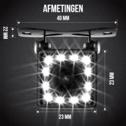 Strex Achteruitrijcamera - Universeel RCA - 12 LED Nachtzicht - IP68 Waterdicht - Achteruitrij Camera Auto 11 Strex Achteruitrijcamera - Universeel RCA - 12 LED Nachtzicht - IP68 Waterdicht - Achteruitrij Camera Auto -Buitenkampeer Winkel 1200x1200 490