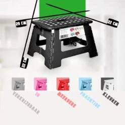 Splendole Opstapje Inklapbaar Caravanopstapje - Opvouwbaar - 100 Kg - Witte Krukje -Buitenkampeer Winkel 1200x1200 518