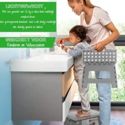 Splendole Opstapje Inklapbaar Caravanopstapje - Opvouwbaar - 100 Kg - Witte Krukje -Buitenkampeer Winkel 1200x1200 519