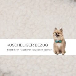 PawHut Huisdierentrap Met Krabpaal Bal 4 Treden Kattentrap Dierentrap Pluche Jute D06-093 -Buitenkampeer Winkel 1200x1200 521