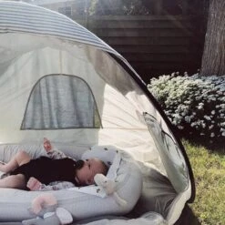 Deryan Luxe Pop Up Strandtent - Anti-UV 50+ - Cream -Buitenkampeer Winkel 1200x1200 577