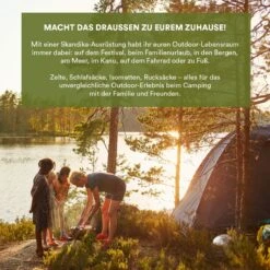 Skandika Nimbus Sleeper 12 Tent – Koepeltenten – 12 Persoons Familietent - Campingtent – Muggengaas – Sleeper Technology (3 Extra Donkere Slaapcabines) – 760 X 630 X 215 Cm (LxBxH) – 5000 Mm Waterkolom – Camping, Tuin – Kamperen – Blauw/wit -Buitenkampeer Winkel 1200x1200 602