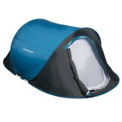 Dunlop Pop Up Tent 220 X 120 X 90 Cm - Grijs/ Blauw - 1 Persoons -Buitenkampeer Winkel 1200x1200 607