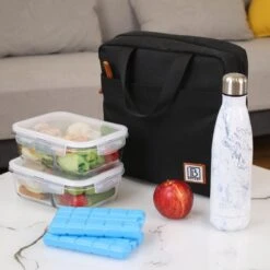 Brisby 4 Laags Geïsoleerde Koeltas - Lunchtas 7 Liter - Zwart -Buitenkampeer Winkel 1200x1200 7