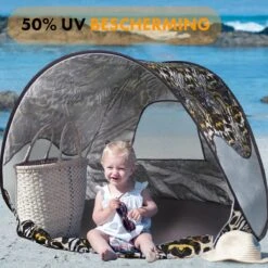 Deryan Luxe Pop Up Strandtent - Anti-UV 50+ - Zoo -Buitenkampeer Winkel 1200x1200 704