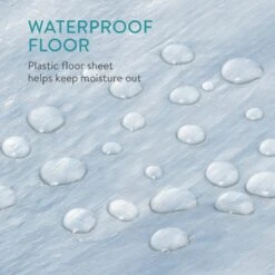 Navaris Windscherm Voor Het Strand - Zon- En Windbescherming Voor Drie Personen - Pop-up Speeltent Met UV- Bescherming - Beach Shelter Met Draagtas -Buitenkampeer Winkel 1200x1200 706