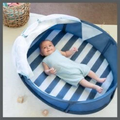 Babymoov Babyni Speelruimte & Extra Bedje Anti-UV FPS 50+ Marinière 11 Babymoov Babyni Speelruimte & Extra Bedje Anti-UV FPS 50+ Marinière -Buitenkampeer Winkel 1200x1200 711