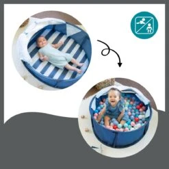 Babymoov Babyni Speelruimte & Extra Bedje Anti-UV FPS 50+ Marinière 14 Babymoov Babyni Speelruimte & Extra Bedje Anti-UV FPS 50+ Marinière -Buitenkampeer Winkel 1200x1200 713