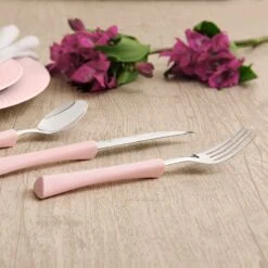 Di Solle Inova D - 6 Persoons Bestekset - Handige Opbergbak Met Raspdeksel - 26 Delig - Baby Pink -Buitenkampeer Winkel 1200x1200 737