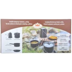 ESSCHERT DESIGN Pannenset Kampvuur - 4 Delig - Outdoor - Metaal -Buitenkampeer Winkel 1200x1200 745