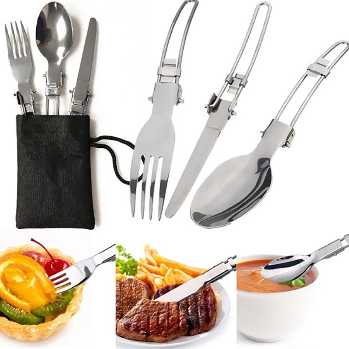 Camping Outdoor Kookset 13-delig Camping Servies En Pannen Pannenset Keukengerei - BPA-vrij & Geen Giftige Stoffen - Opvouwbaar & Licht - Ideaal Voor Reizen, Festival, Wandelen 5 Camping Outdoor Kookset 13-delig Camping Servies En Pannen Pannenset Keukengerei - BPA-vrij & Geen Giftige Stoffen - Opvouwbaar & Licht - Ideaal Voor Reizen, Festival, Wandelen - Afbeelding 5