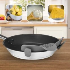 SensaHome- Siliconen Vergiet - Keuken Afgietdeksel - Afgiethulp - Siliconen - BPA Vrij - Grijs -Buitenkampeer Winkel 1200x1200 765