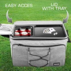 Bomoe Opvouwbare Koeltas IceBreezer KT43 - Koelbox Voor Onderweg - 43x32x28 Cm - 45 Liter - Picknicktas Perfect Voor Barbecues Of Festivals -Buitenkampeer Winkel 1200x1200 90