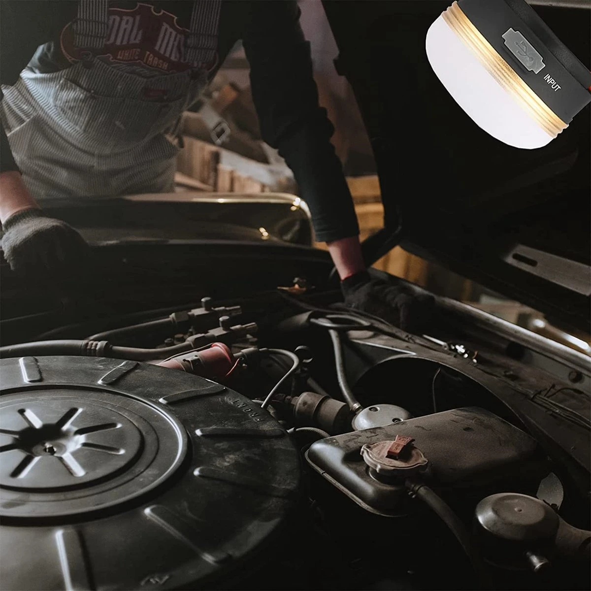 Albrillo Campinglamp LED 2 Stuks Campinglantaarn USB Oplaadbaar Campinglicht, 3 Modi Waterdicht Met 1800mAh Powerbank LED Campinglantaarn Tentverlichting Voor Vissen, Wandelen, Kamperen, Noodgevallen 3 Albrillo Campinglamp LED 2 Stuks Campinglantaarn USB Oplaadbaar Campinglicht, 3 Modi Waterdicht Met 1800mAh Powerbank LED Campinglantaarn Tentverlichting Voor Vissen, Wandelen, Kamperen, Noodgevallen - Afbeelding 3