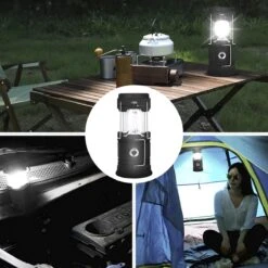 Merkloos Xtraworks - Multifunctionele Solar LED Campinglamp Met Handvatten - IPX 45 Waarde, USB-lader En Powerbank - Mat Zwart -Buitenkampeer Winkel 1200x1200 992