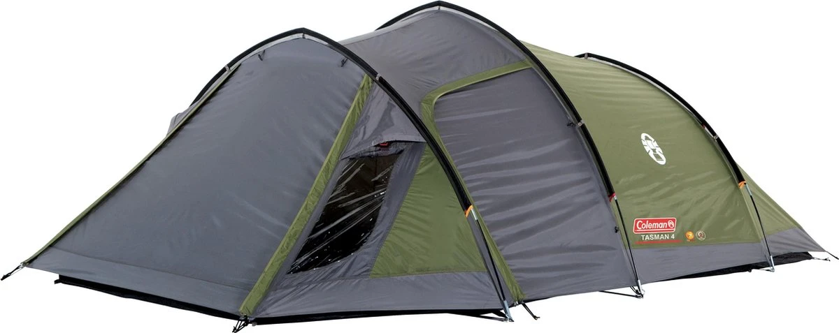 Coleman Tasman 3 Tunneltent - 3-Persoons - Groen 1 Coleman Tasman 3 Tunneltent - 3-Persoons - Groen