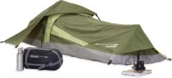 Where Tomorrow Solo Tent 220X80X50 Cm - Groen - 1 Persoons 10 Where Tomorrow Solo Tent 220X80X50 Cm - Groen - 1 Persoons -Buitenkampeer Winkel 1200x544