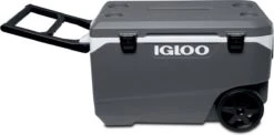 Igloo Latitude 90 Roller - Grote Koelbox Op Wielen - 85 Liter - Grijs -Buitenkampeer Winkel 1200x595