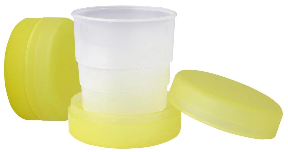 Travelsafe Travelcup - Opvouwbaar Bekertje - 80 Ml 1 Travelsafe Travelcup - Opvouwbaar Bekertje - 80 Ml