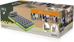 Bestway 1-Persoons Luchtbed Roll & Relax - 188 X 99 X 22 CM - Incl. 3-in-1 Reistas, Kussen En Handpomp - Binnen 50 Sec Opgeblazen - Binnen- En Buitengebruik -Buitenkampeer Winkel 1200x686 3