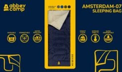 Abbey Camp Slaapzak Amsterdam-07 - Dekenmodel - 210 X 85 Cm - Grijs -Buitenkampeer Winkel 1200x711 5