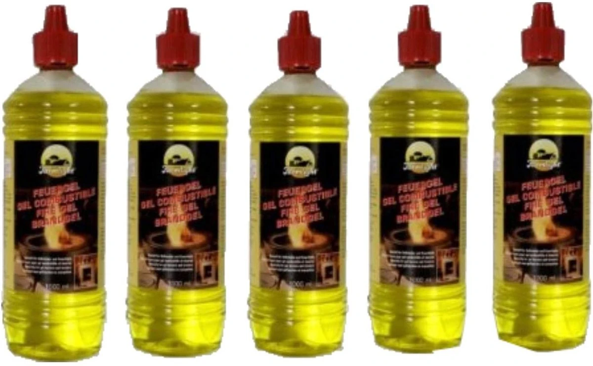 Fire Flame Brandgel Fles - Krachtige Brandgel Firegel 5 Liter 1 Fire Flame Brandgel Fles - Krachtige Brandgel Firegel 5 Liter