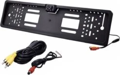 Achteruitrij Camera Met Kentekenplaathouder | Nachtzicht | LED | Waterdicht | Universeel | 6M Verlengkabel