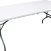 ERRO Campingtafel - Vouwtafel - 180x74x72 Cm - Wit - Voor 8 Personen
