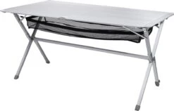 Campart Campingtafel XL TA-0806 - Opvouwbaar, Lichtgewicht En Met Verstelbare Poten - Kampeertafel Inklapbaar Inclusief Opbergtas - 140 X 80 X 70 Cm - Wit -Buitenkampeer Winkel 1200x770