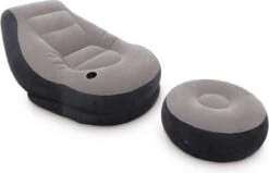 Intex Lounge Stoel - Ultra Lounge - Opblaasbaar - Grijs/zwart -Buitenkampeer Winkel 1200x771 5