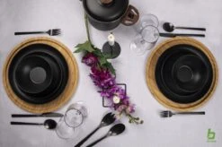 Bo-Camp Industrial - Servies - Orville - Campingbord - 16-delig - Mat Zwart 10 Bo-Camp Industrial - Servies - Orville - Campingbord - 16-delig - Mat Zwart -Buitenkampeer Winkel 1200x799 32