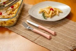 Di Solle Inova D - 6 Persoons Bestekset - Handige Opbergbak Met Raspdeksel - 26 Delig - Baby Pink -Buitenkampeer Winkel 1200x800 124