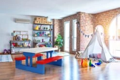 Merkloos Kinder Picknicktafel Met Parasol - Blauw 14 Merkloos Kinder Picknicktafel Met Parasol - Blauw -Buitenkampeer Winkel 1200x800 14