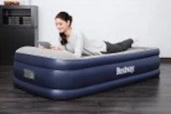 Bestway Luchtbed Tritech 1-persoons 191x97x46 Cm Blauw En Grijs -Buitenkampeer Winkel 1200x802 2