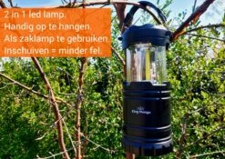LED Camping Lamp 2 In 1 Hoge Kwaliteit - Zaklamp En Campinglamp - Inclusief AA Batterijen -Buitenkampeer Winkel 1200x851 2